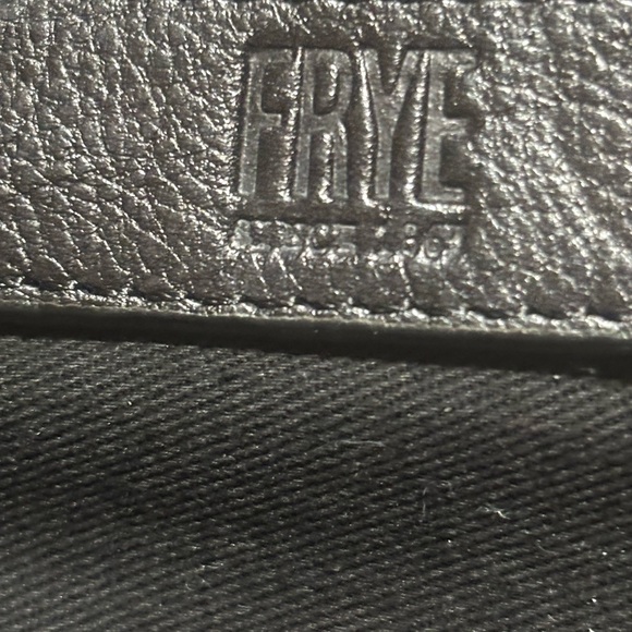 Frye Black Woven Leather Shoulder Bag - Picture 6 of 10